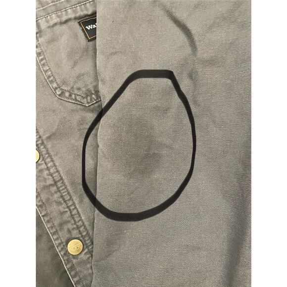 Walls Workwear Jacket Mens Gray Size Large Outdoor Sherpa Lined - Picture 6 of 8